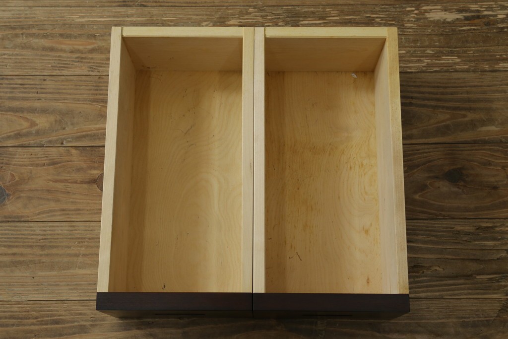 中古　民芸家具　和光　NEW北樹　和モダンデザイン　上品な佇まいのチェスト　(R-090348)