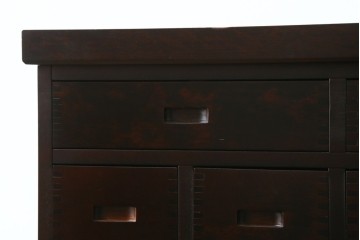 中古　民芸家具　和光　NEW北樹　和モダンデザイン　上品な佇まいのチェスト　(R-090348)