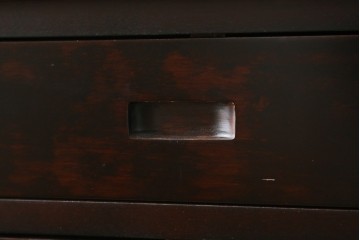 中古　民芸家具　和光　NEW北樹　和モダンデザイン　上品な佇まいのチェスト　(R-090348)