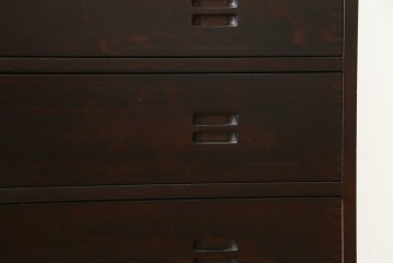 中古　民芸家具　和光　NEW北樹　和モダンデザイン　上品な佇まいのチェスト　(R-090348)