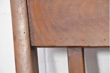 イギリスヴィンテージ　すっきりとしたシルエットのダイニングチェア4脚セット(R-090355)