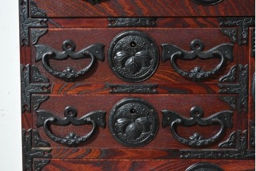 中古　美品　岩谷堂箪笥　小物整理におすすめ!　小振りながら存在感のある極小箪笥　(R-090364)