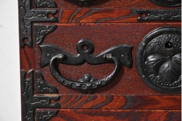 中古　美品　岩谷堂箪笥　小物整理におすすめ!　小振りながら存在感のある極小箪笥　(R-090364)