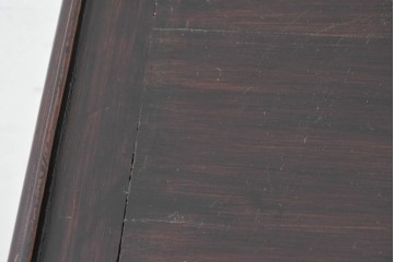 中国ヴィンテージ　アンティーク調　端正な佇まいのオリエンタルな花台　(R-090371)