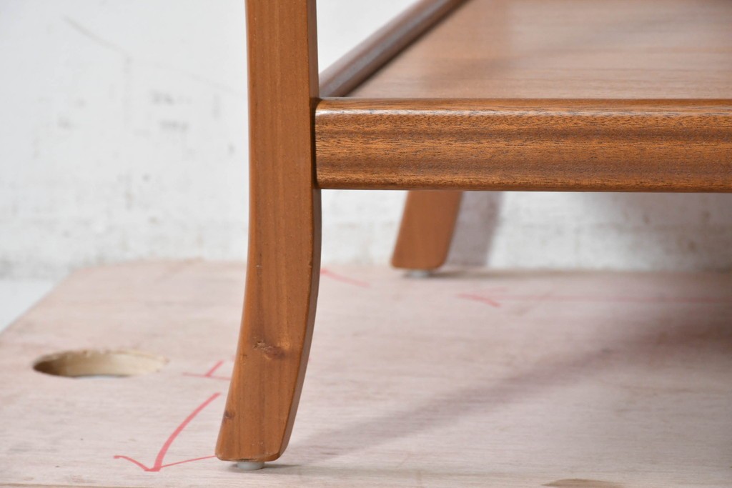イギリスヴィンテージ　Sutcliffe furniture(サトクリフ・ファニチャー)　チーク材　スライド天板付きセンターテーブル　(R-090375)