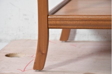 イギリスヴィンテージ　Sutcliffe furniture(サトクリフ・ファニチャー)　チーク材　スライド天板付きセンターテーブル　(R-090375)