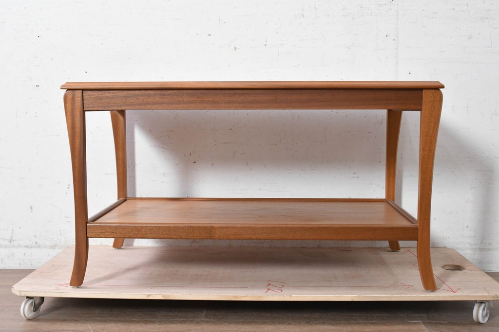 イギリスヴィンテージ　Sutcliffe furniture(サトクリフ・ファニチャー)　チーク材　スライド天板付きセンターテーブル　(R-090375)