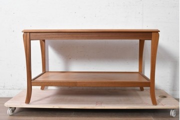 イギリスヴィンテージ　Sutcliffe furniture(サトクリフ・ファニチャー)　チーク材　スライド天板付きセンターテーブル　(R-090375)
