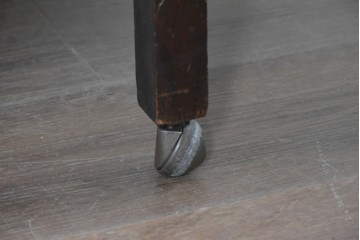 イギリスヴィンテージ　1960年頃　オーク材　力強い木目が美しい引き出し付きバタフライテーブル　(R-090377)