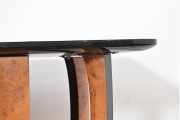 中古　スペイン　Muebles Madima(ムエブレス・マディマ)　バーズアイ　優美な気品を放つモダンデザインのサイドボード　(R-090396)