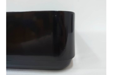 輪島塗　金井日華堂造　木製　漆器　家紋の蒔絵が施された小袖盆　共箱付き　(R-090400)