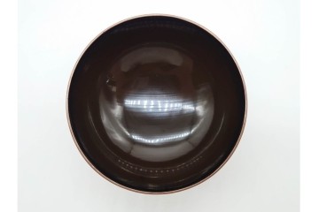輪島塗　金井日華堂造(金井武助)　木製　漆器　優美な流水蒔絵吸物椀5点セット　共箱付き　(R-090401)