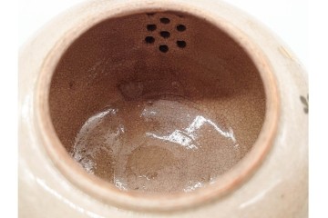 陸軍歩兵学校　分遣紀念　上品な草花文の茶器セット　(R-090403)