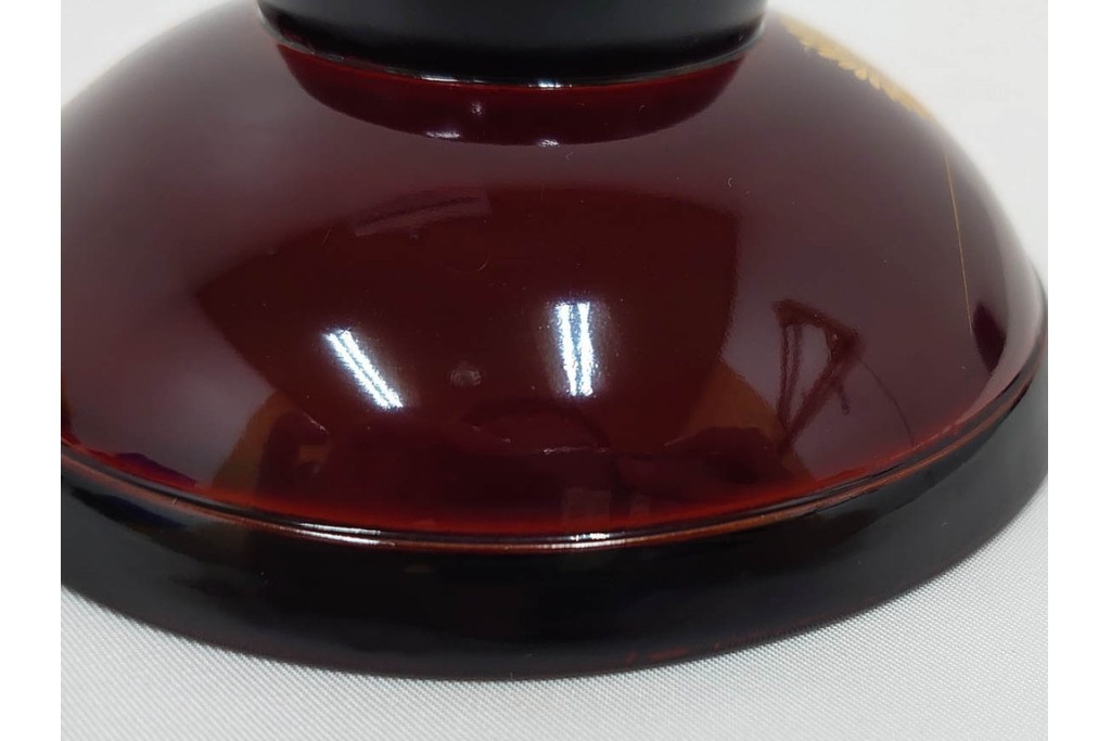 輪島塗　若島量平作　木製　漆器　蒔絵による菊文が華やかな吸物椀5点セット　共箱付き　(R-090419)