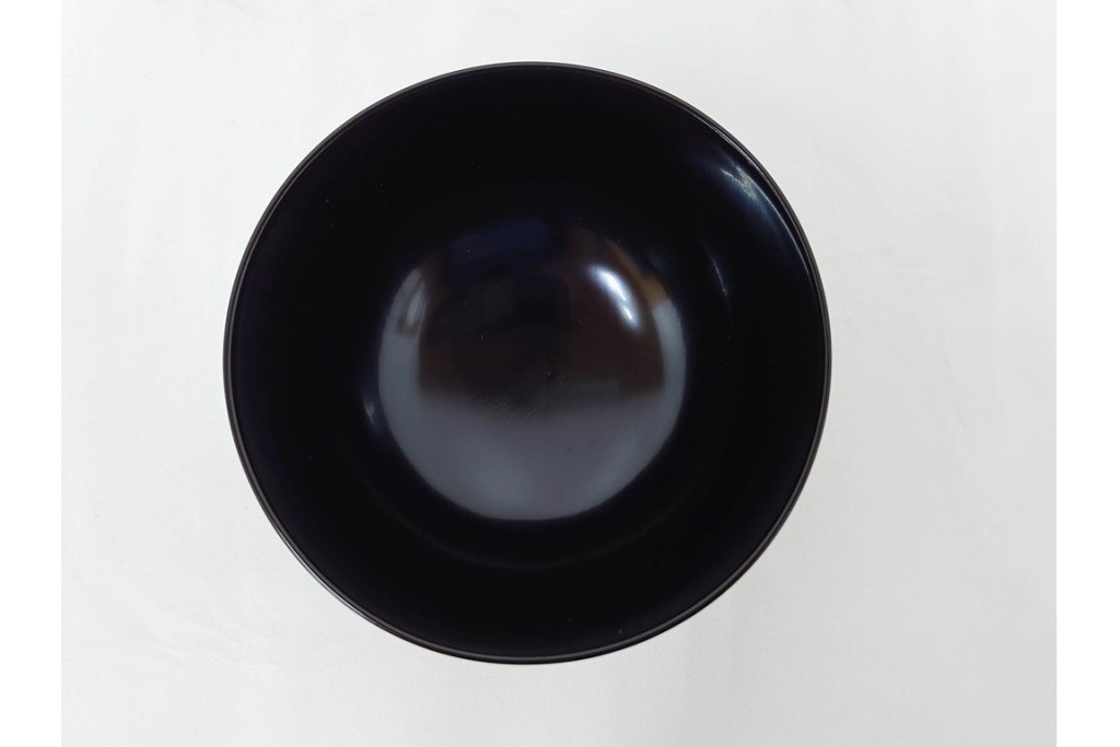 輪島塗　若島量平作　木製　漆器　蒔絵による菊文が華やかな吸物椀5点セット　共箱付き　(R-090419)