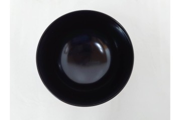 輪島塗　若島量平作　木製　漆器　蒔絵による菊文が華やかな吸物椀5点セット　共箱付き　(R-090419)