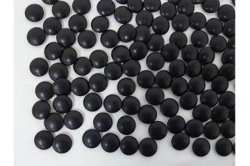 本蛤・那智黒の碁石と欅の碁笥セット　外箱付き　(R-090423)