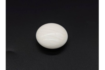 本蛤・那智黒の碁石と欅の碁笥セット　外箱付き　(R-090424)