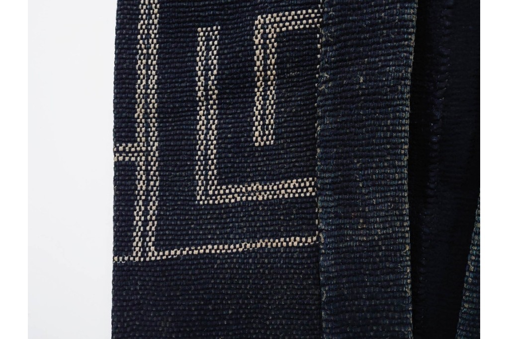 明治期　刺子(刺し子)　洗練された佇まいの火消し半纏　(R-090426)