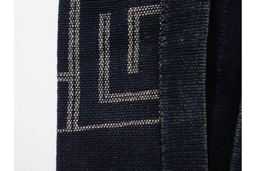 明治期　刺子(刺し子)　洗練された佇まいの火消し半纏　(R-090426)