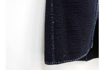 明治期　刺子(刺し子)　洗練された佇まいの火消し半纏　(R-090426)