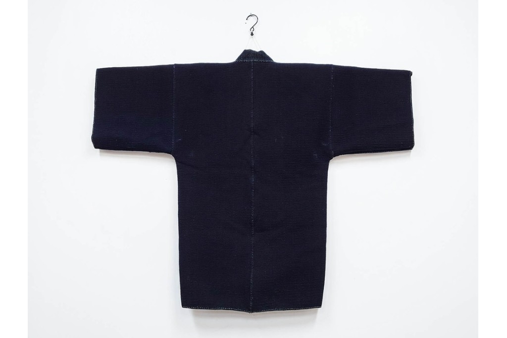 明治期　刺子(刺し子)　洗練された佇まいの火消し半纏　(R-090426)