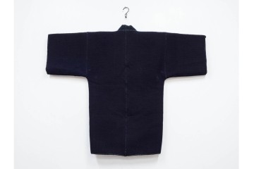 明治期　刺子(刺し子)　洗練された佇まいの火消し半纏　(R-090426)