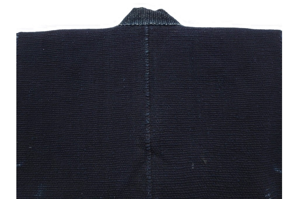 明治期　刺子(刺し子)　洗練された佇まいの火消し半纏　(R-090426)