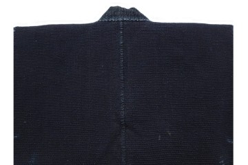 明治期　刺子(刺し子)　洗練された佇まいの火消し半纏　(R-090426)