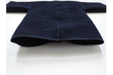 明治期　刺子(刺し子)　洗練された佇まいの火消し半纏　(R-090426)