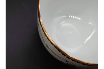 ハンガリー　HEREND(ヘレンド)　モーニング・グローリー　可憐な青い朝顔が咲くカップ&ソーサー　定価7万2600円　(R-090429)
