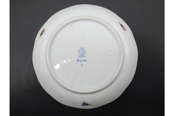 ハンガリー　HEREND(ヘレンド)　リヒテンシュタインブーケ　ロスチャイルド・バード　上品なティーカップ&ソーサー2客セット　(R-090432)