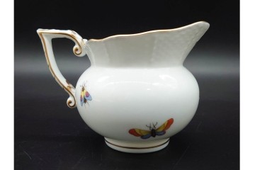 ハンガリー　HEREND(ヘレンド)　ロスチャイルド・バード　上品なコーヒーポット・シュガーポット・クリーマーの3点セット　(R-090434)