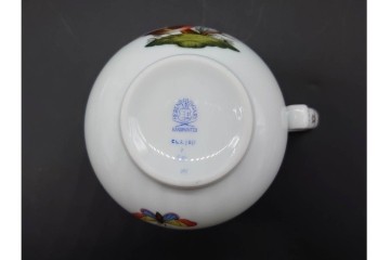 ハンガリー　HEREND(ヘレンド)　ロスチャイルド・バード　上品なコーヒーポット・シュガーポット・クリーマーの3点セット　(R-090434)
