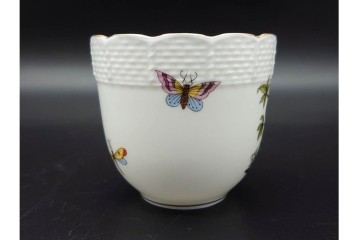 ハンガリー　HEREND(ヘレンド)　ロスチャイルド・バード　上品なコーヒーカップ&ソーサー6客セット　(R-090435)