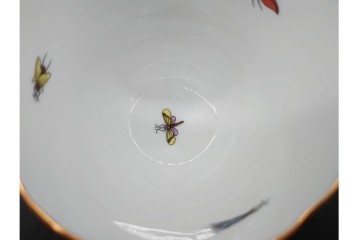ハンガリー　HEREND(ヘレンド)　ロスチャイルド・バード　上品なコーヒーカップ&ソーサー6客セット　(R-090435)