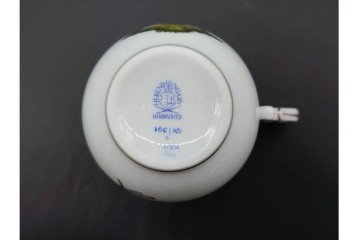 ハンガリー　HEREND(ヘレンド)　ロスチャイルド・バード　上品なコーヒーカップ&ソーサー6客セット　(R-090435)
