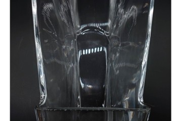 フランス　Baccarat(バカラ)　DIVA(ディーバ)　高さ約43cm　流麗なフォルムが目を引くフラワーベース　(R-090439)