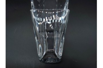 フランス　Baccarat(バカラ)　DIVA(ディーバ)　高さ約43cm　流麗なフォルムが目を引くフラワーベース　(R-090439)