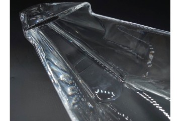フランス　Baccarat(バカラ)　DIVA(ディーバ)　高さ約43cm　流麗なフォルムが目を引くフラワーベース　(R-090439)