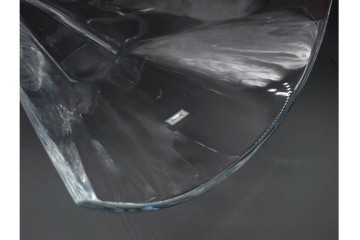フランス　Baccarat(バカラ)　DIVA(ディーバ)　高さ約43cm　流麗なフォルムが目を引くフラワーベース　(R-090439)