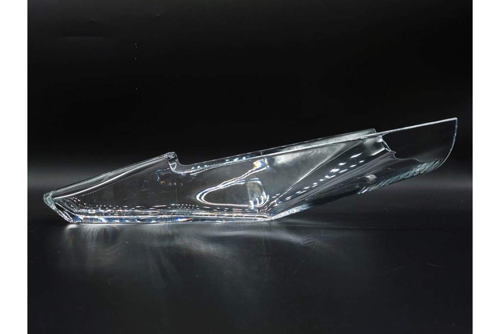 フランス　Baccarat(バカラ)　DIVA(ディーバ)　高さ約43cm　流麗なフォルムが目を引くフラワーベース　(R-090439)