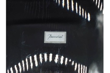 フランス　Baccarat(バカラ)　DIVA(ディーバ)　高さ約43cm　流麗なフォルムが目を引くフラワーベース　(R-090439)