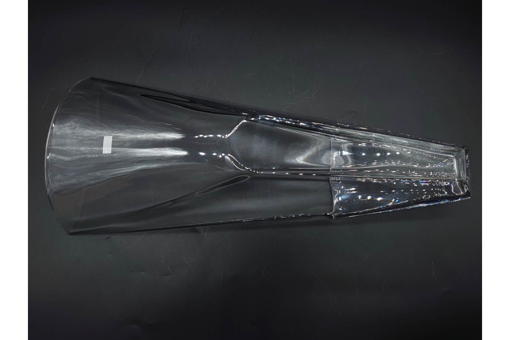 フランス　Baccarat(バカラ)　DIVA(ディーバ)　高さ約43cm　流麗なフォルムが目を引くフラワーベース　(R-090439)