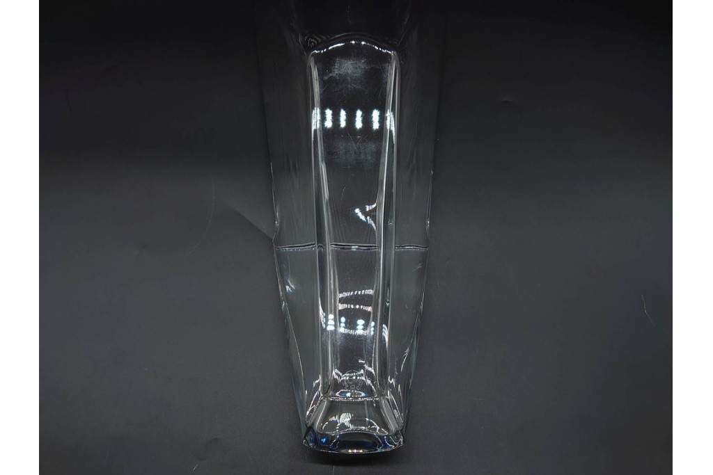 フランス　Baccarat(バカラ)　DIVA(ディーバ)　高さ約43cm　流麗なフォルムが目を引くフラワーベース　(R-090439)