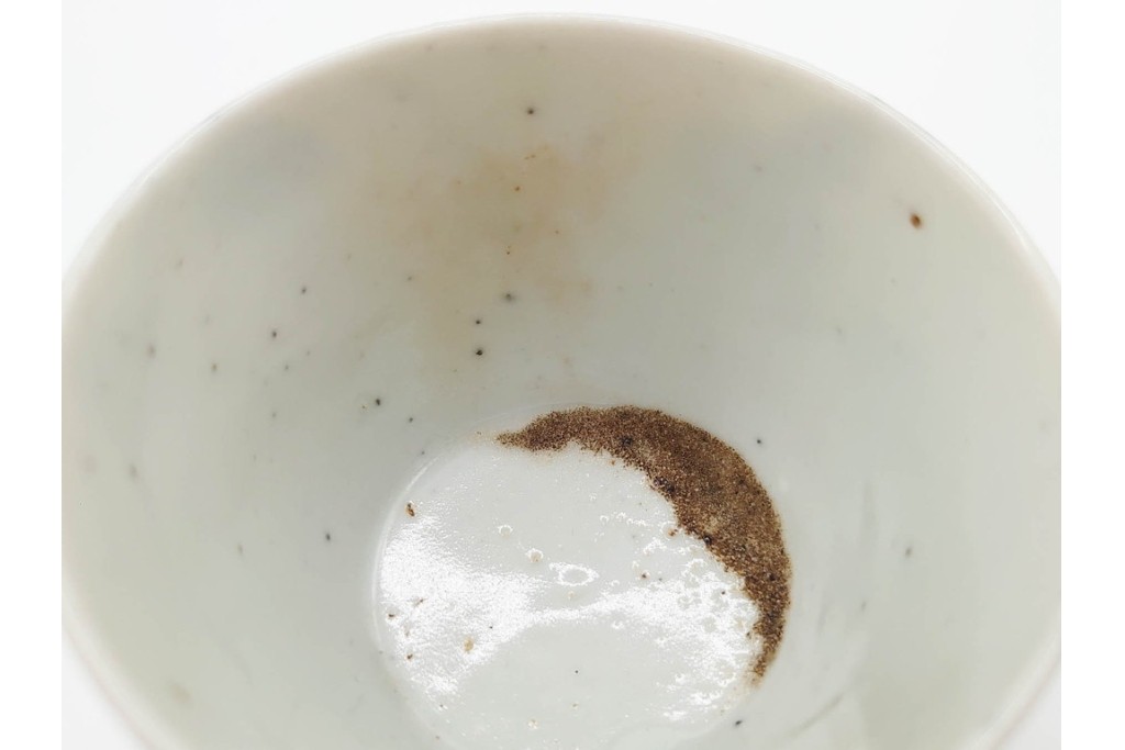 染付　蝙蝠に寿紋・瓢箪文・草花文　それぞれ異なる意匠を楽しめるそば猪口3点セット　(R-090444)