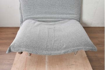 中古　美品　LigneRoset(リーン・ロゼ)　ROSETCalin(ロゼカラン)　リクライニング機能付き　ゆったりと身を預けたくなる1人掛けソファとオットマンのセット　定価約38万円　(R-090463)
