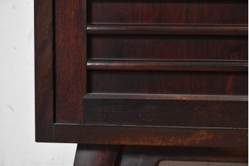 和製ヴィンテージ　松本民芸家具　和モダンな佇まいが目を引くA型サイドボード　定価約55万7千円　(R-090466)