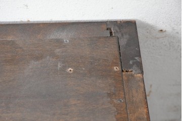 《台輪取り付け加工費込み》　中古　松本民芸家具　上品な杢目と端正な意匠が魅力のローボード　(R-090468)