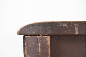 イギリスアンティーク　1940年頃　オーク材　豊かな木目とクラシカルなデザインが魅力のブックケース　(R-090474)